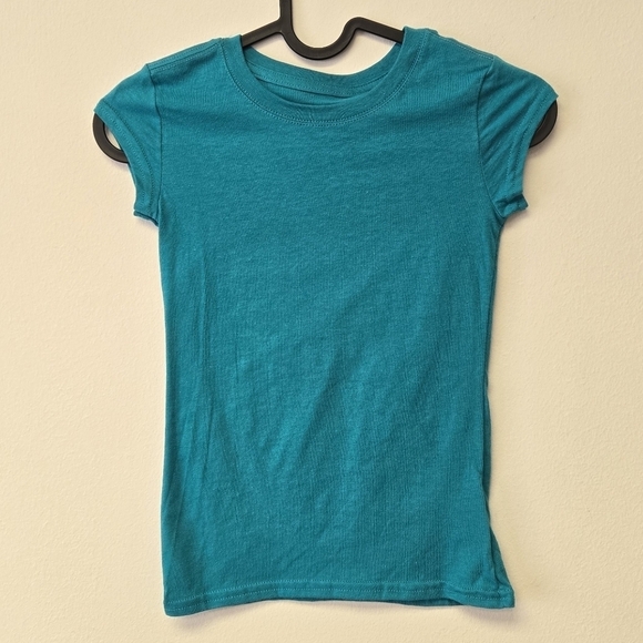 BCG Short Sleeve T-shirt Teal XS (6 - 6X) - Picture 1 of 4